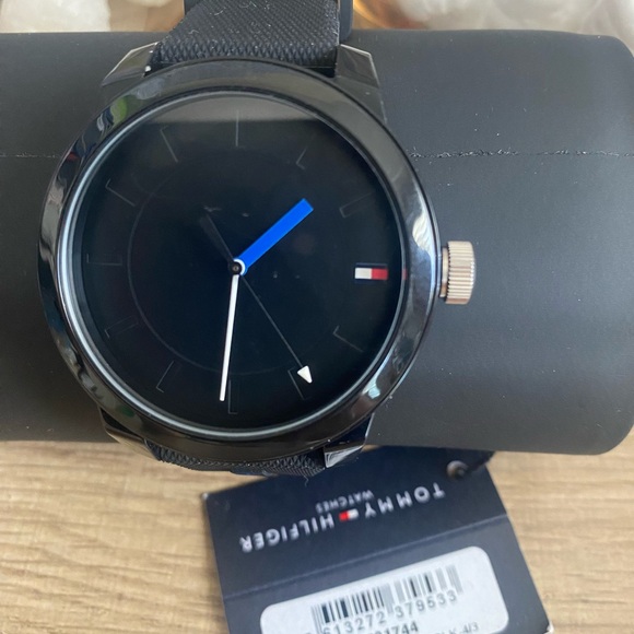 Tommy Hilfiger Watches Men Demin Black